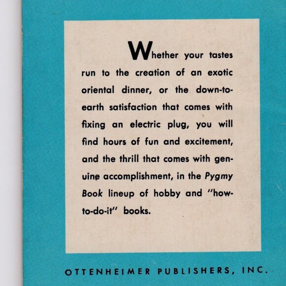 Fix Your Own Electrical Appliances 1963 Ottenheimer Pygmy Book DIY 32p Vintage - Picture 6 of 6